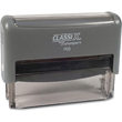 Looking for a rectangular stamp dater? This Xstamper ClassiX P05 model provides one line of customization and makes date stamping effortless.