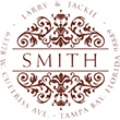Looking for monogram stamps? Check out our fully customizable decorative round elegant monogram stamps at the EZ Custom Stamps Store.