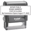 Looking for notary public stamps? Check out our Trodat self-inking Alaska Notary Public stamp at the EZ Custom Stamps Store.