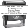 Looking for notary public stamps? Check out our Trodat self-inking Georgia Notary Public stamp at the EZ Custom Stamps Store.