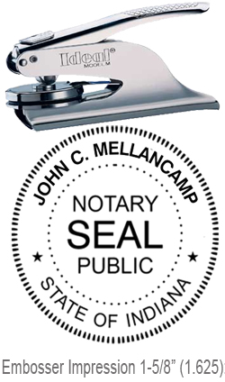 Do you need a custom Trodat Indiana notary stamp embosser? EZ Office Products offers all the custom stamps you could need or want, such as state notary stamp embossers.