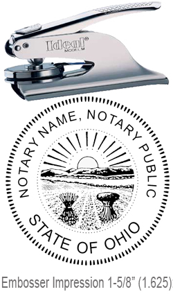 Do you need an Ohio notary stamp embosser? Find your state's public stamp embosser here on the EZ Custom Stamp store today.