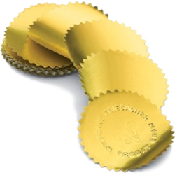 Looking for stamp embossers? Check out our goldfoil stamp embosser for use with round or notary public seals at the EZ Custom Stamps Store.