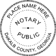 Do you need a Georgia notary stamp embosser? Find your state's public stamp embosser here on the EZ Custom Stamp store today.