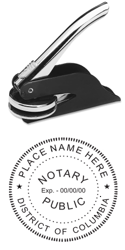 Looking for a District of Columbia notary stamp embosser? Find your official notary stamp embosser on the EZ Custom Stamps store today.