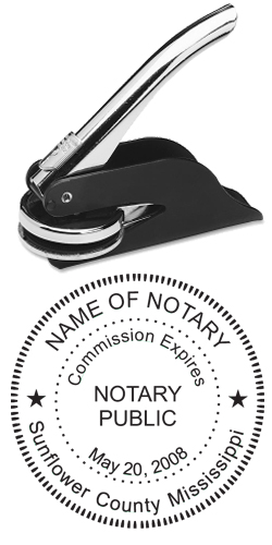 Looking for a Mississippi notary stamp embosser? Find your state's official notary stamp embosser on the EZ Custom Stamps store today.