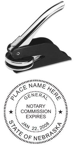 Looking for a Nebraska notary stamp embosser? Find your state's official notary stamp embosser on the EZ Custom Stamps store today.