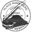 Looking for a Nebraska notary stamp embosser? Find your state's official notary stamp embosser on the EZ Custom Stamps store today.