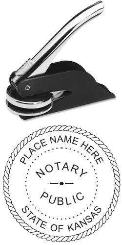 Looking for an Kansas notary stamp embosser? Find your state's official notary stamp embosser on the EZ Custom Stamps store today.