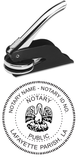 Looking for a Louisiana notary stamp embosser? Find your state's official notary stamp embosser on the EZ Custom Stamps store today.