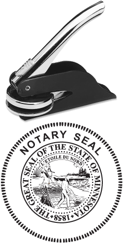 Looking for a Minnesota notary stamp embosser? Find your state's official notary stamp embosser on the EZ Custom Stamps store today.