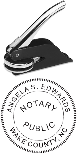 Looking for a North Carolina notary stamp embosser? Find your state's official notary stamp embosser on the EZ Custom Stamps store today.