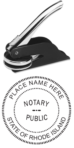 Looking for a Rhode Island notary stamp embosser? Find your state's official notary stamp embosser on the EZ Custom Stamps store today.