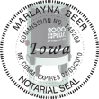 Looking for state notary stamps? Find the Cosco 2000 Plus self-inking Iowa Notary Stamp at the EZ Custom Stamps Store.