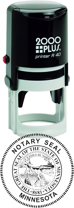 Looking for state notary stamps? Find the Cosco 2000 Plus self-inking Minnesota Notary Stamp at the EZ Custom Stamps Store.