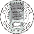 Looking for state notary stamps? Find the Cosco 2000 Plus self-inking Missouri Notary Stamp at the EZ Custom Stamps Store.