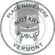 Looking for state notary stamps? Find the Cosco 2000 Plus self-inking Vermont Notary Stamp at the EZ Custom Stamps Store.