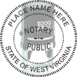 Do you need a West Virginia notary public stamp? Find your state's public stamp  here on the EZ Custom Stamp store today.