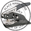 Looking for notary stamp embossers? Check out our Utah public notary round stamp embosser at the EZ Custom Stamps Store.