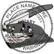 Looking for notary stamp embossers? Check out our Washington public notary round stamp embosser at the EZ Custom Stamps Store.