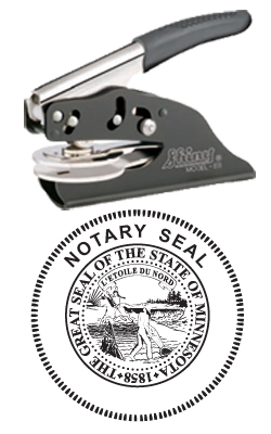 Looking for notary stamp embossers? Check out our  Minnesota public notary round stamp embosser at the EZ Custom Stamps Store.