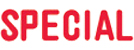 Need a "Special" message stamper? Buy this pre-inked Xstamper model 1035, a red one-color stamp that makes it easy to file office paperwork.