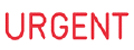 Need a "Urgent" message stamper? Buy this pre-inked Xstamper model 1103, a red one-color stamp that makes sorting office paperwork easy.