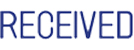 Need a "Received" message stamper? Buy this pre-inked Xstamper model 1116, a blue one-color stamp that makes sorting office paperwork easy.