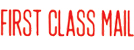 Looking for a "First Class" message stamper? Buy this pre-inked Xstamper model 1129, a red one-color stamp that makes sorting office paperwork easy.