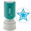 Need a "Blue Star" message stamper? Buy this pre-inked Xstamper model 11421, a blue star message stamp perfect for the office.