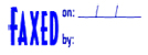 Need a "Faxed On" message stamper? This Xstamper pre-inked blue message makes it easy to organize and file office documents.