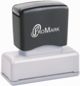 Need a custom pre-ink stamp? Order one online. Choose ink color and font style. Fast Shipping