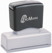 Need a custom pre-ink stamp? Order one online. Choose ink color and font style. Fast Shipping