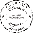 Looking for professional engineer stamps? Our Alabama professional engineer stamps are available in several mount options, check them out at the EZ Custom Stamps Store.