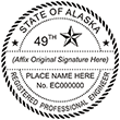 Looking for Registered Professional Engineer Professional Stamps for the State of Alaska? Shop for Custom Official State of Alaska Registered Professional Engineer Stamps here.