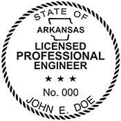 Looking for professional engineer stamps? Our Arkansas professional engineer stamps are available in several mount options, check them out at the EZ Custom Stamps Store.