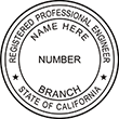 Looking for professional engineer stamps? Our California professional engineer stamps are available in several mount options, check them out at the EZ Custom Stamps Store.
