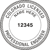 Looking for professional engineer stamps? Our Colorado professional engineer stamps are available in several mount options, check them out at the EZ Custom Stamps Store.