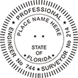 Looking for professional engineer stamps? Our Florida professional engineer surveyor stamps are available in several mount options, check them out at the EZ Custom Stamps Store.