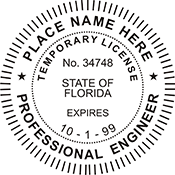 Looking for professional engineer stamps? Our Florida temporary engineer stamps are available in several mount options, check them out at the EZ Custom Stamps Store.