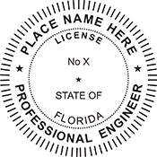 Looking for professional engineer stamps? Our Florida professional engineer stamps are available in several mount options, check them out at the EZ Custom Stamps Store.