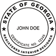 Looking for Interior designer stamps? Check out our Georgia registered interior designer stamp at the EZ Custom Stamps Store.