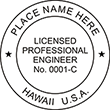 Looking for professional engineer stamps? Our Hawaii professional engineer stamps are available in several mount options, check them out at the EZ Custom Stamps Store.