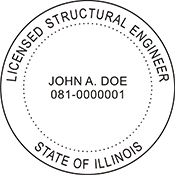 Do you need a custom Illinois structural engineer stamp? EZ Office Products offers all the custom stamps you could need or want, such as state structural engineer stamps.