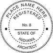 Need official architect stamps for the state of Indiana? Shop our collection of Indiana professional stamps on our online store.