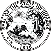 Do you need a custom Indiana state seal stamp? EZ Office Products offers all the custom stamps you could need or want, such as state seal stamps.