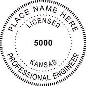 Looking for professional engineer stamps? Our Kansas professional engineer stamps are available in several mount options, check them out at the EZ Custom Stamps Store.