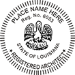 Looking for official architect stamps for Louisiana? Buy professional Louisiana stamps for architects on the EZOP Custom Stamps Store today.