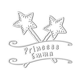 Looking for a monogram stamp embosser? This round princess stamp embosser is perfect for special occasions and personal use.