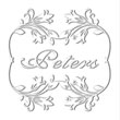Shopping for a monogram stamp embosser? This rectangular flower border embosser is perfect for special business needs or personal use.